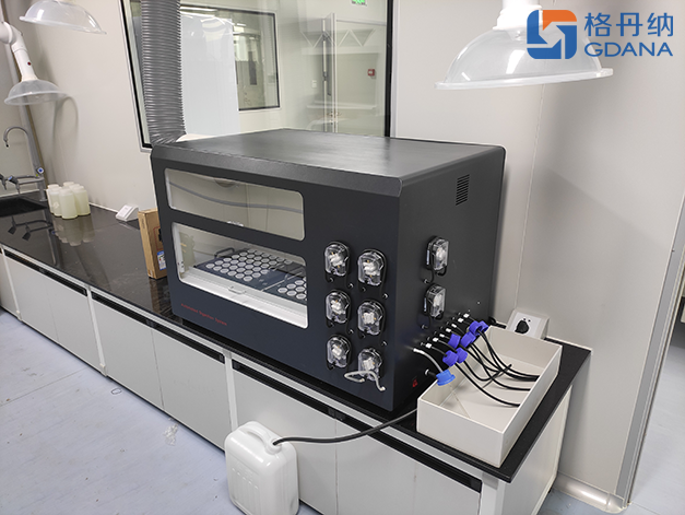 全自動石墨消解儀實裝現場